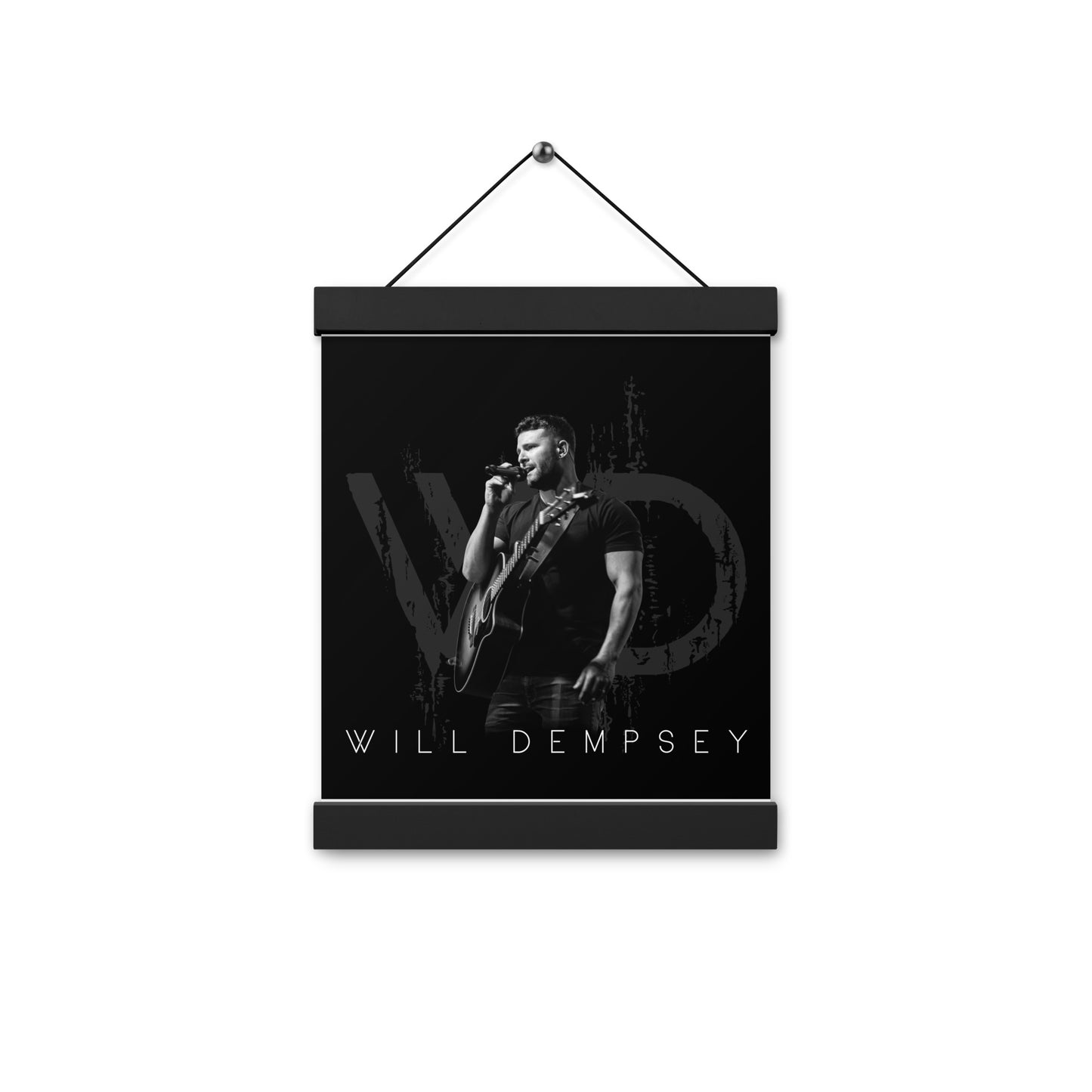 WD Concert Poster with hangers